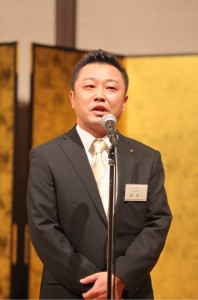 原取締役営業本部長の謝辞